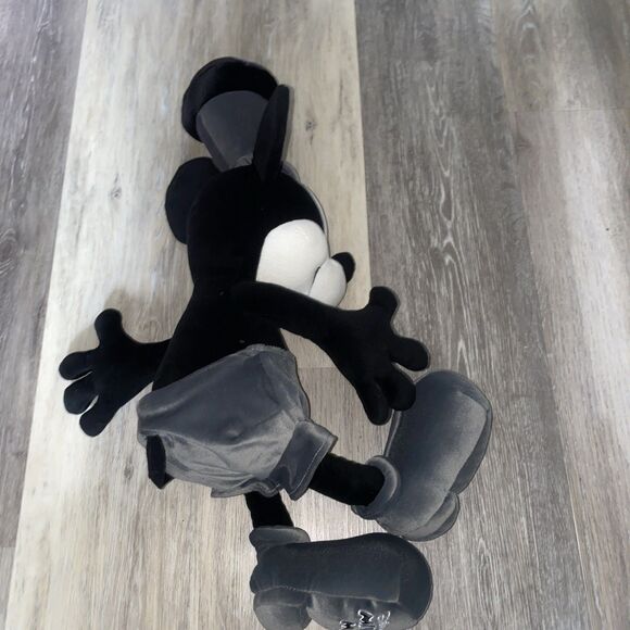 DISNEY Milestone Gray MICKEY Mouse 1928 Steamboat Willie May Exclusive 18” - Picture 8 of 8